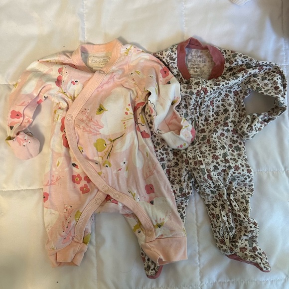 5 Carters Baby Sleeper Footies Lot Bundle - Picture 4 of 4